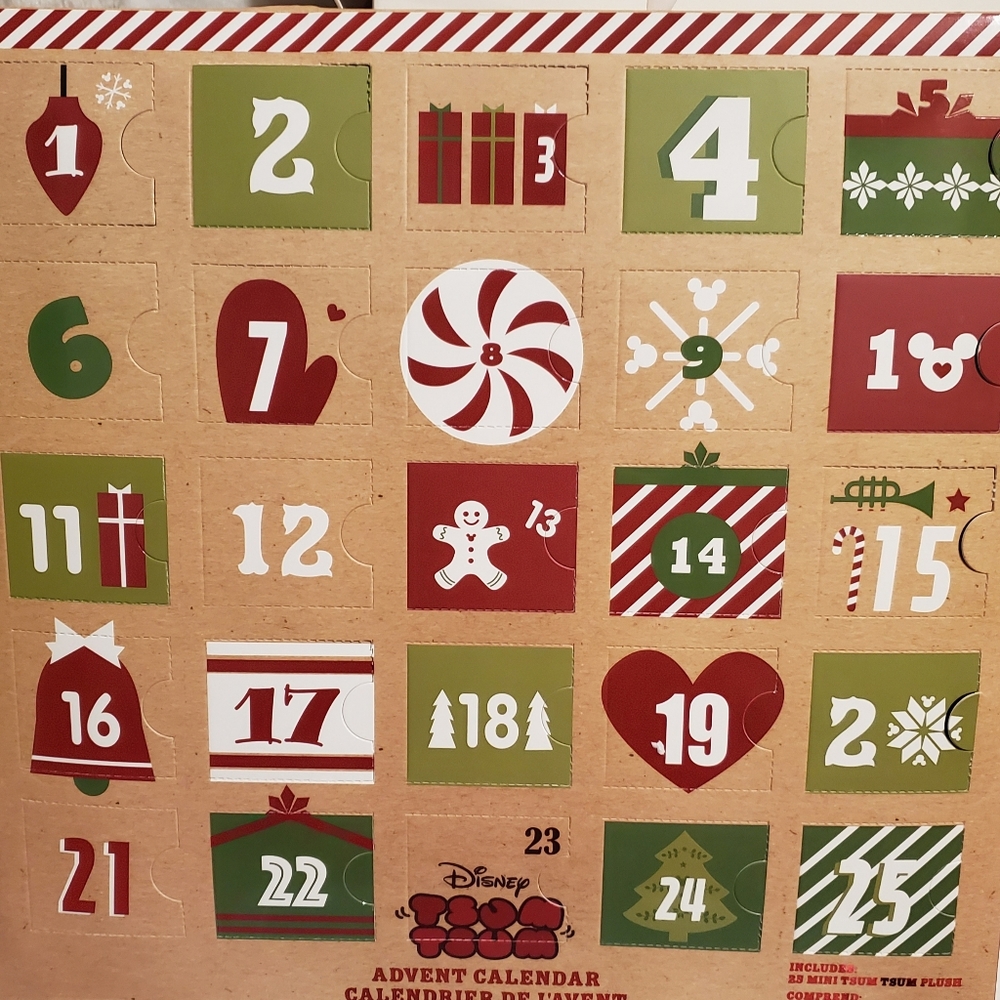 Disney tsum tsum advent calender